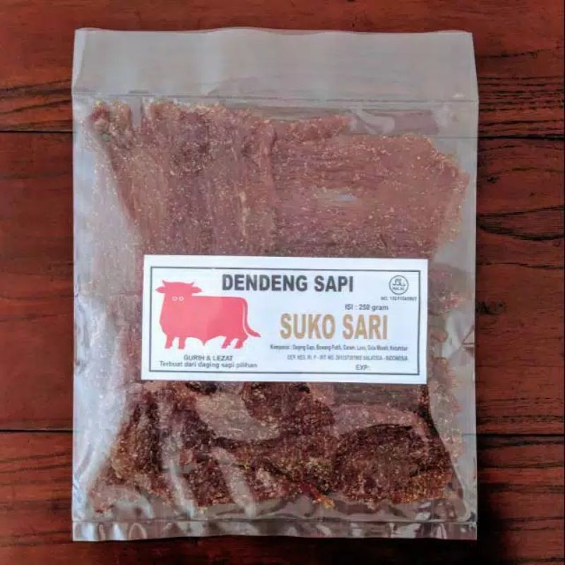 

Dendeng Sapi Cap SUKO SARI 200gr