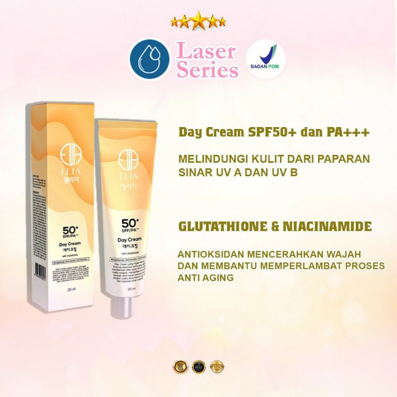 Elia Day cream Foundation spf 50+