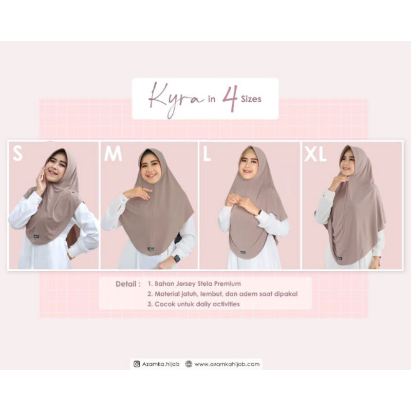 Bergo Kyra Basic Azamka