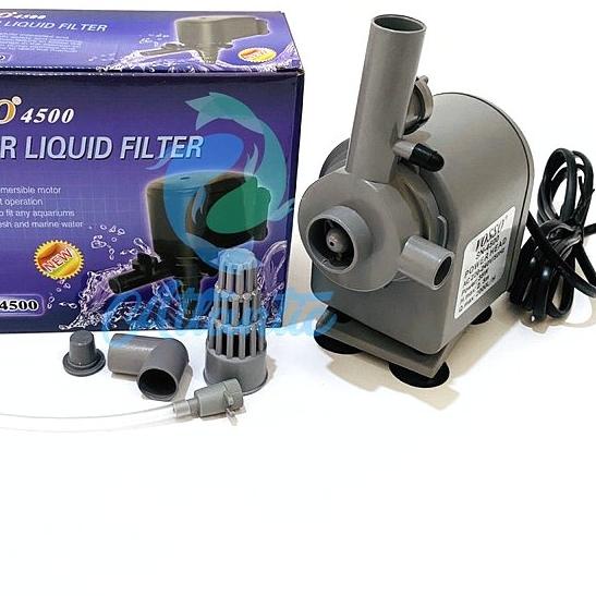 ✬ Vosso SN-4500 Pompa Aquarium Pompa Kolam pompa Hidroponik Vosso 4500 ♠