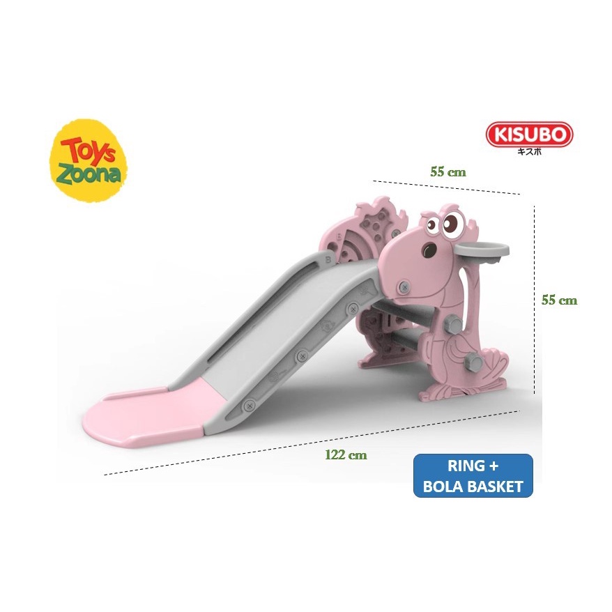 ToysZoona Perosotan Dino Kepala Gedhe (Dino New) / Perosotan Dino Lipat / Foldable Dino Slides / Perosotan Kisubo / Perosotan / Mainan Perosotan / Mainan Dino / Slider Dino New