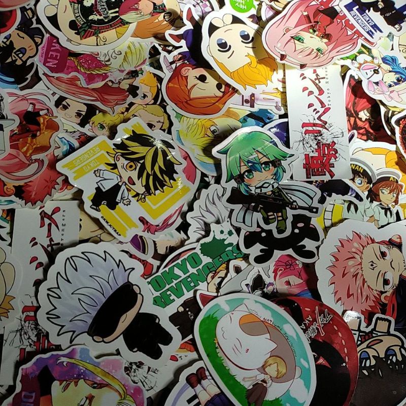 

Stiker anime random acak murah meriah