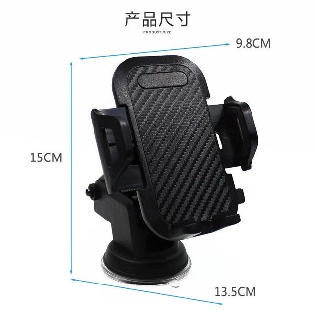 Phone Holder Mobil Universal Car Mounts Full Protection 360 Degree Rotation - AH006