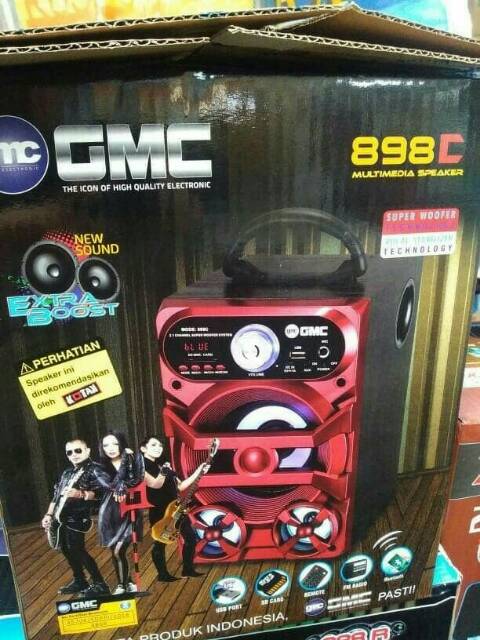 Speaker aktif portable gmc 898c