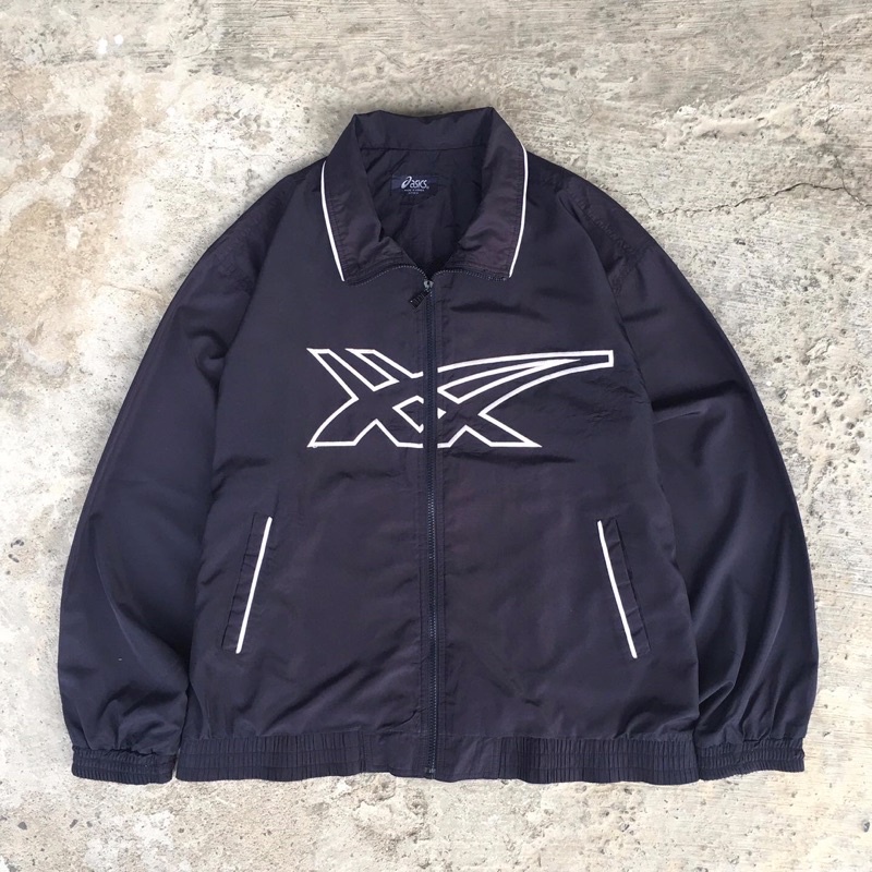 Asics big logo vintage jacket