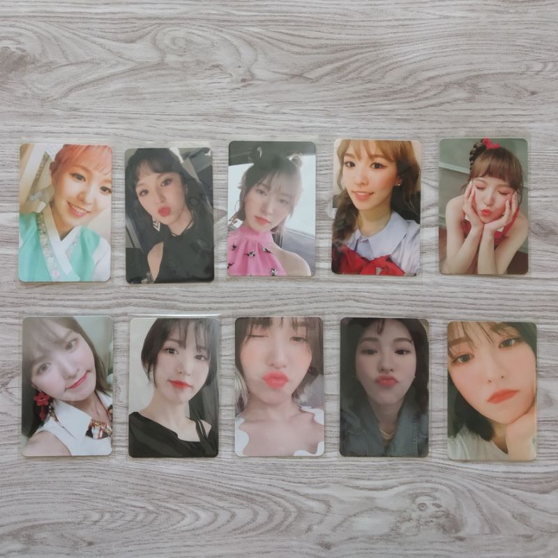 Wendy Red Velvet Photocard