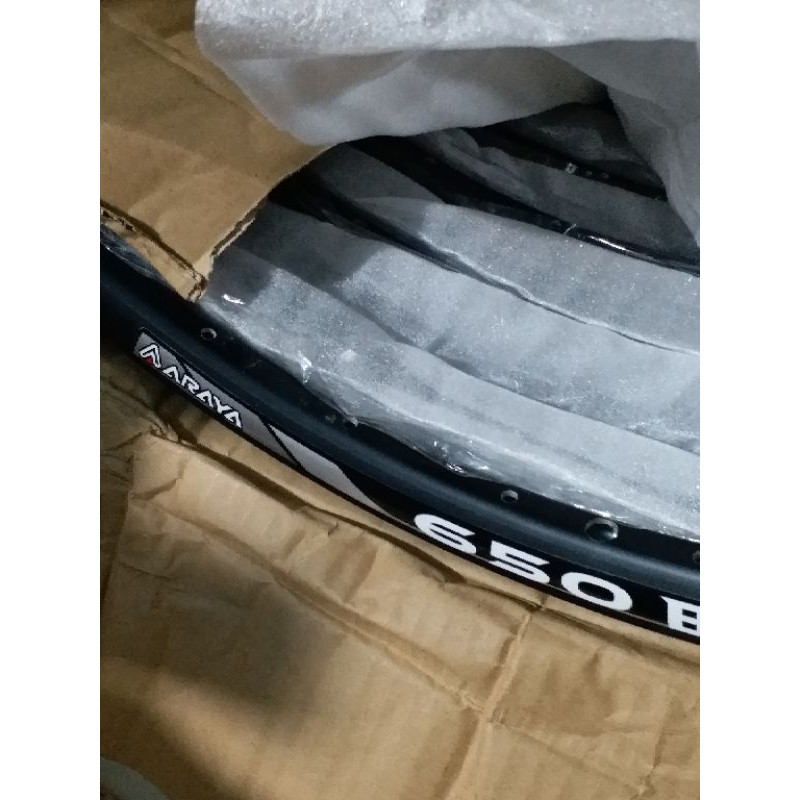Rims/velg 27,5 sepeda gunung araya 605B h32 double wall