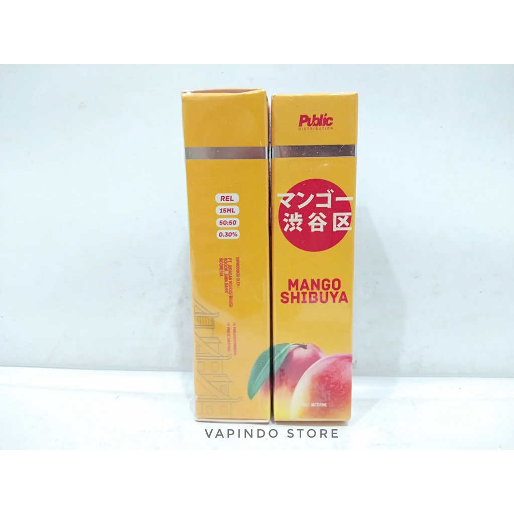 SALT MANGO SHIBUYA BY PUBLIC DISTRIBUTION 15ML NIC 30MG LIQUID