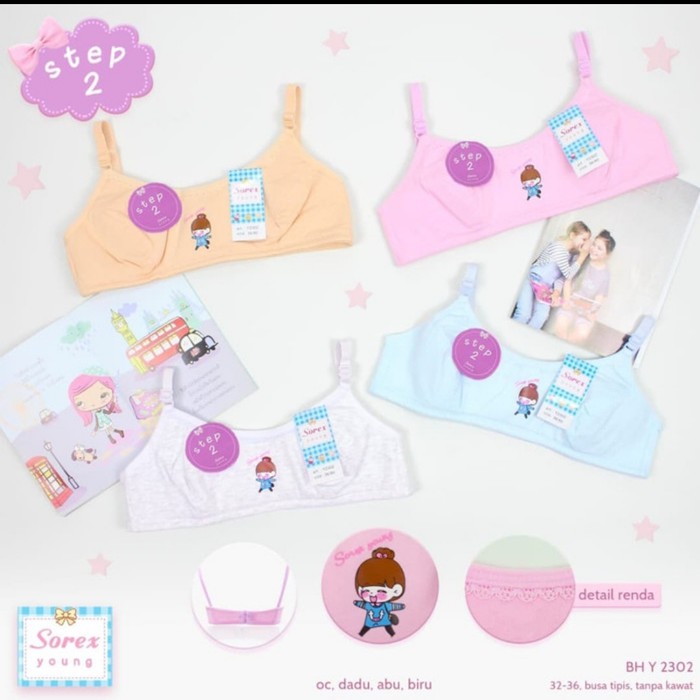 MiniBra Bh Remaja Step 2 Miniset Sorex Y2302
