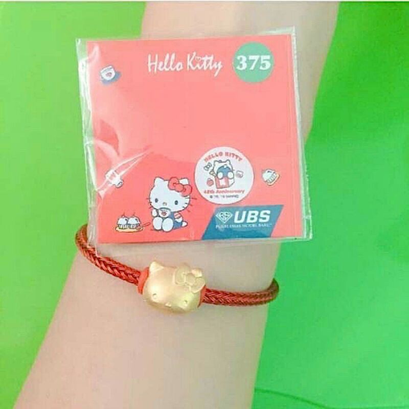 CHARM GELANG KEPALA HELLO KITTY LIONTIN GELANG UBS KADAR 375