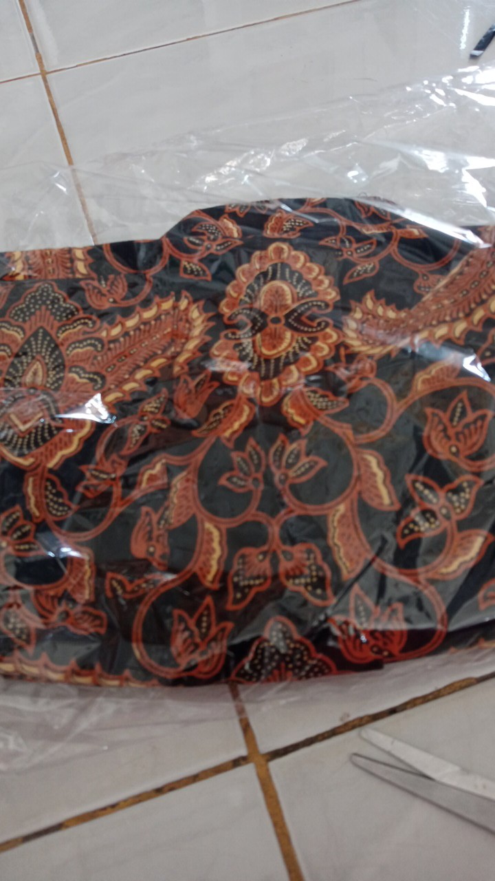 New Arrival Distro Batik Pria Bordir Sogan Hrb026 Batikaf Notoarto