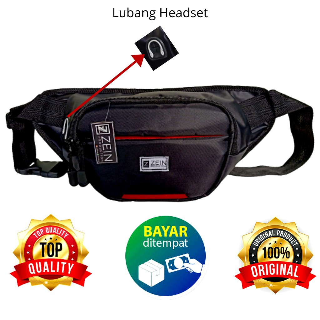 Tas Selempang Tas Slempang Tas Selempang Pria Waistbag Tas Selempang Cowok Anti Air Weistbag