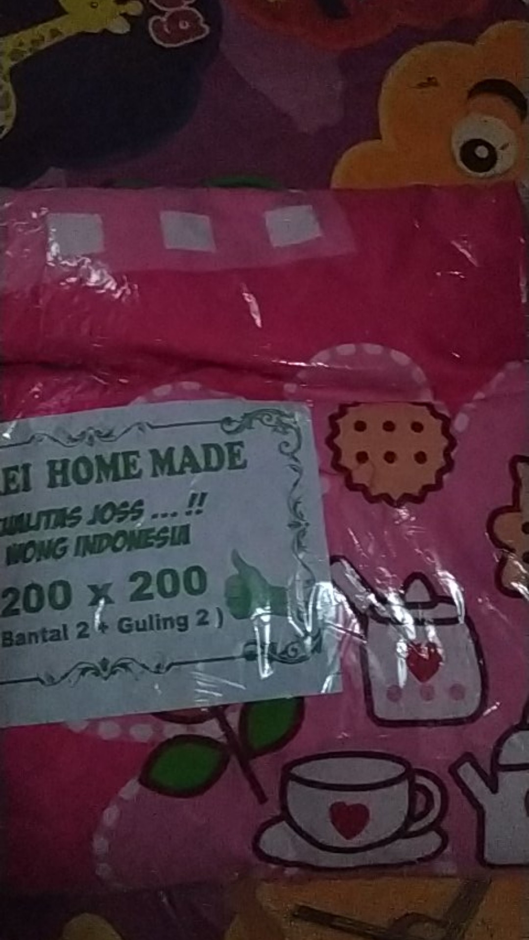 Sprei Motif Green Marsa