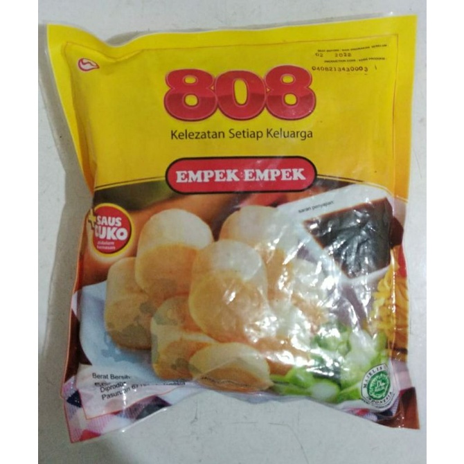 Pempek 808 plus bumbu cuka 500 gr