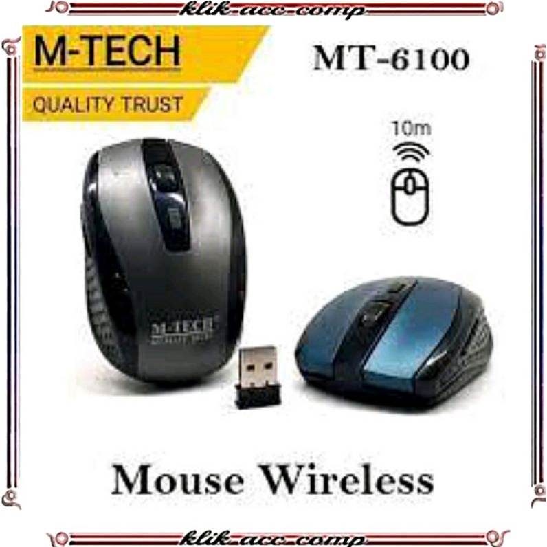 Mouse wireless 2.4ghz m-tech sy-6100