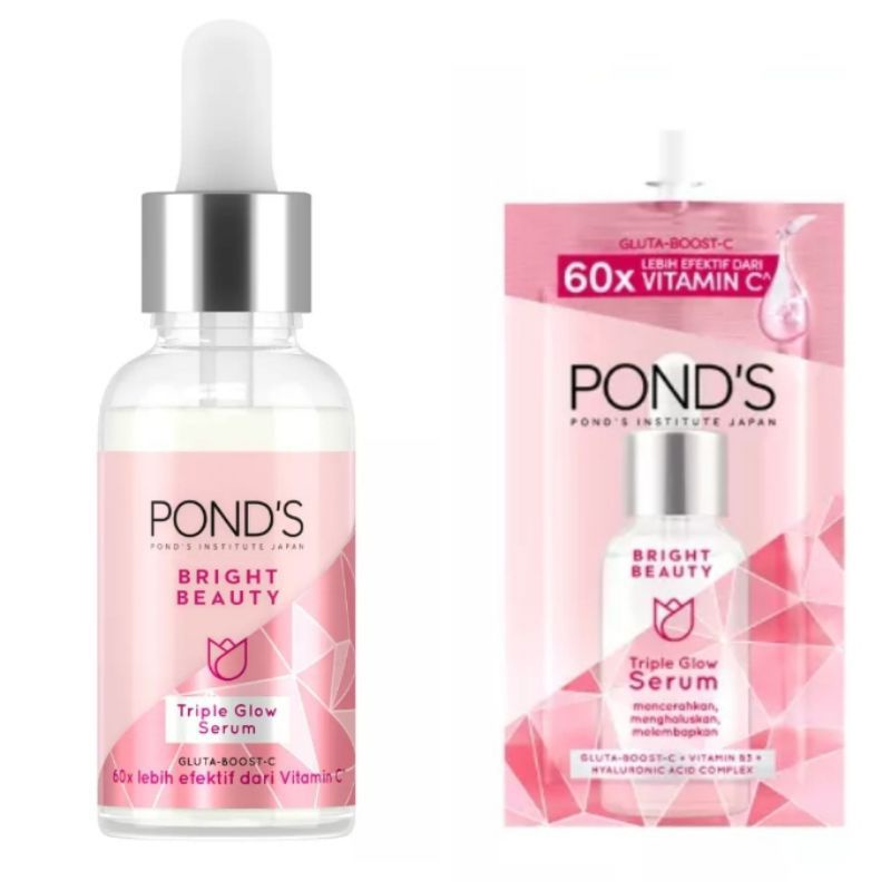 POND’S Bright Beauty Triple Glow Serum Sachet 7.5 ml & Bottle 30 ml