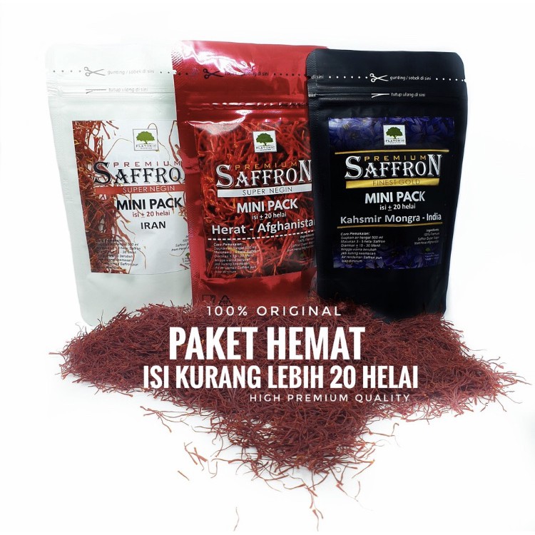 

Paket Hemat Saffron Kashmir India, Iran, Afghanistan