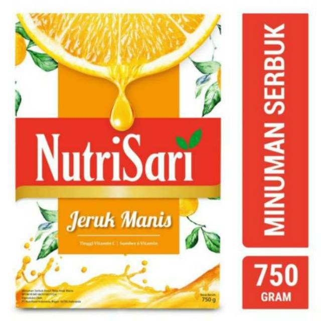 Nutrisari Jeruk Manis 750 g