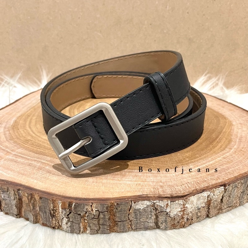 Boxofjeans - PREMIUM BASIC WOMEN BELT / SABUK KULIT WANITA