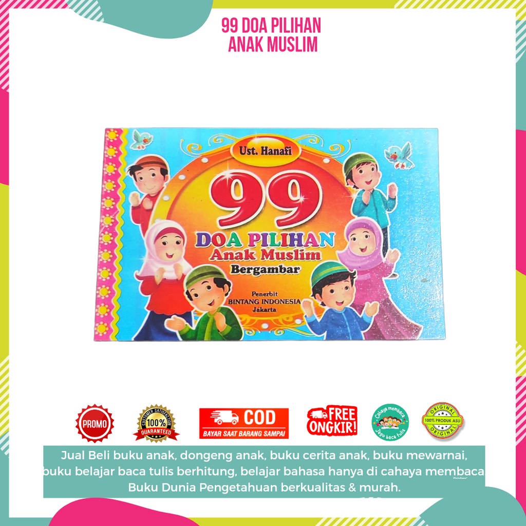 99 Doa Pilihan Anak Muslim - Kumpulan Doa Doa Buku Mengaji