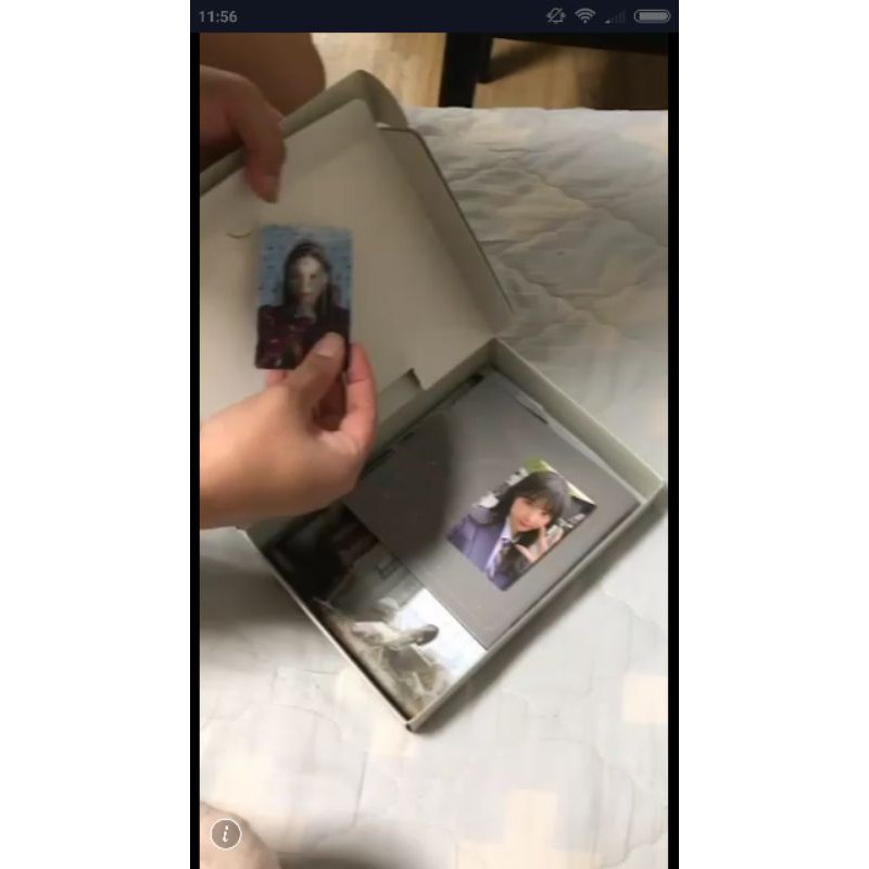 Photocard Eunha seragam