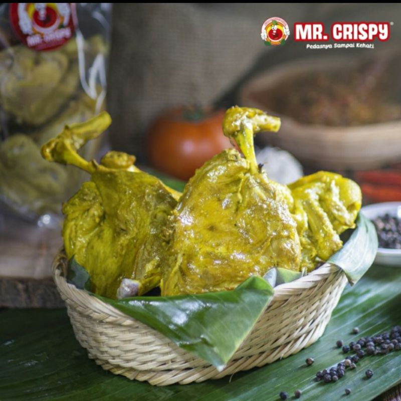

BEBEK EMPUK UNGKEP BUMBU REMPAH MR.CRISPY