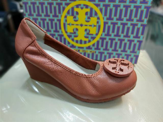 Tory burch wedges 7cm / sepatu wanita tory wedges