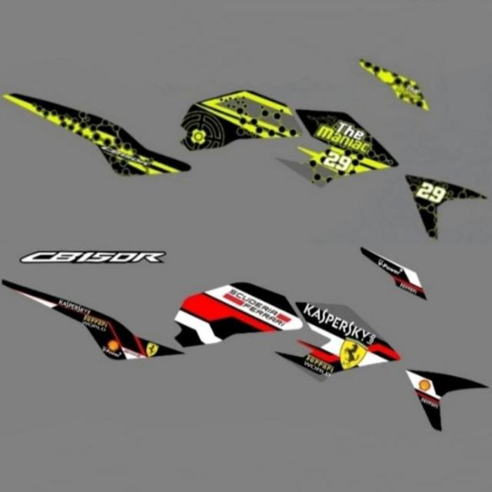 NEW Striping Motor CB150R CB 150 R 2016 2017 All New Streetfire Variasi