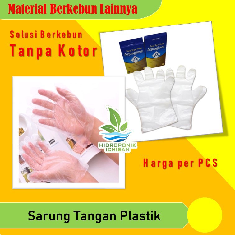 SARUNG TANGAN PLASTIK Handgloves Solusi Berkebun Tanpa Kotor