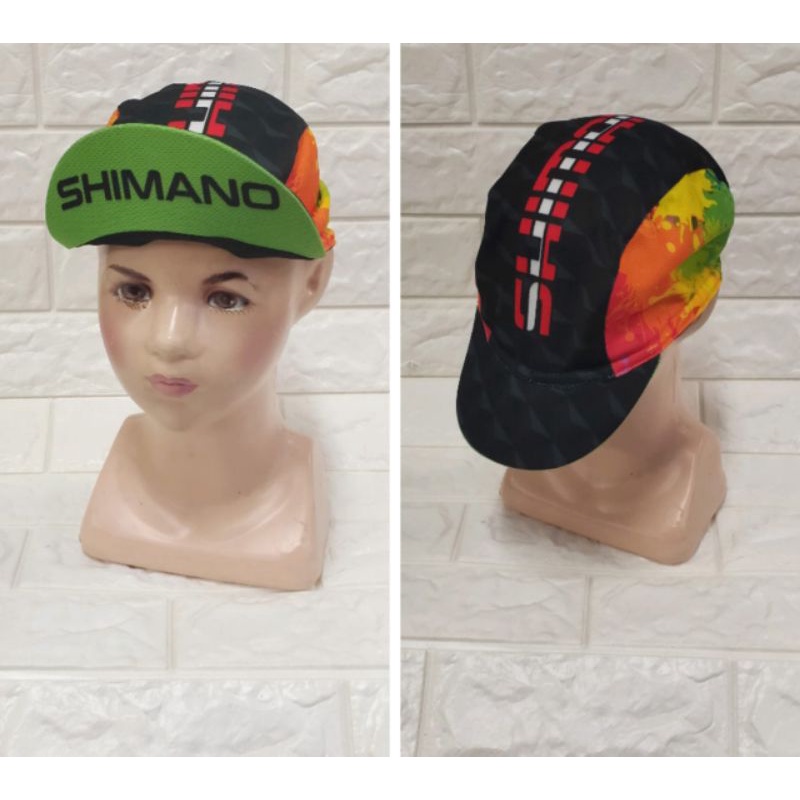 topi sepeda motif / cycling cap