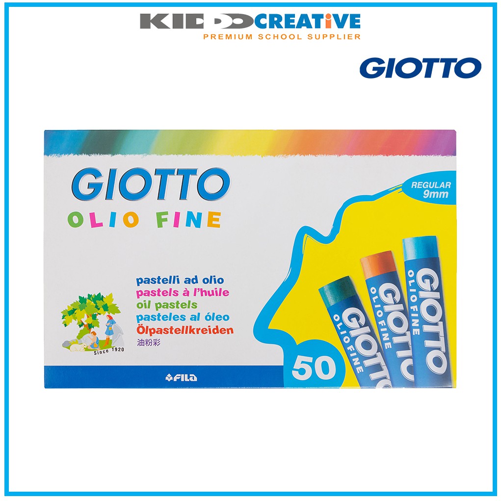 

GIOTTO OLIO OIL PASTELS 50 COLOURS