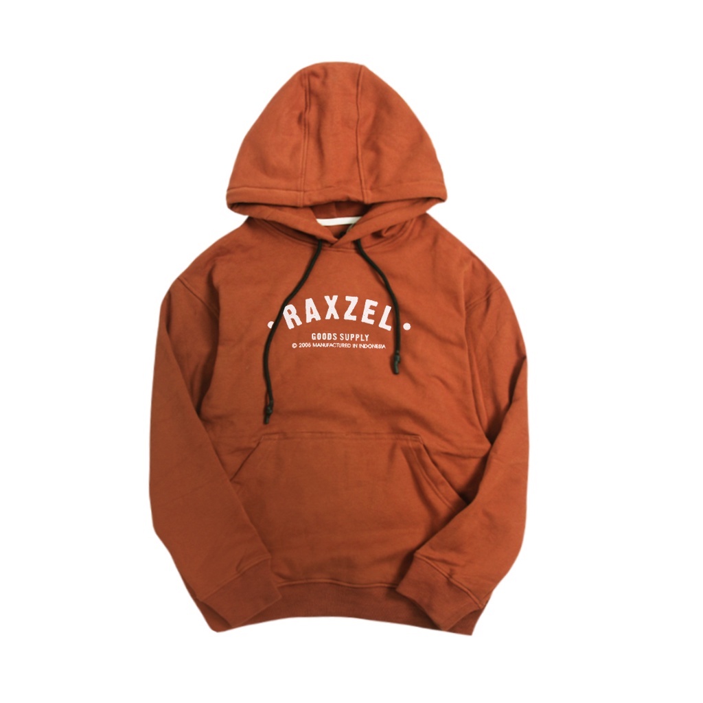 Raxzel Sweater Hoodie Struggle Brown 2D