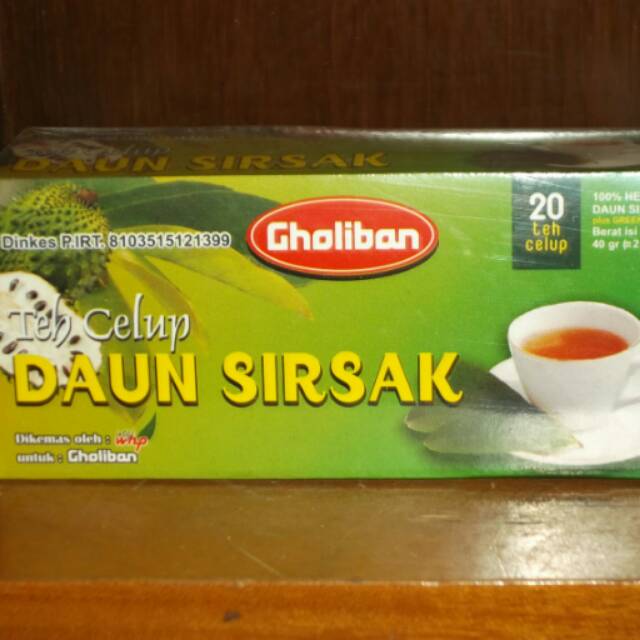 

TEH DAUN SIRSAK GHOLIBAN