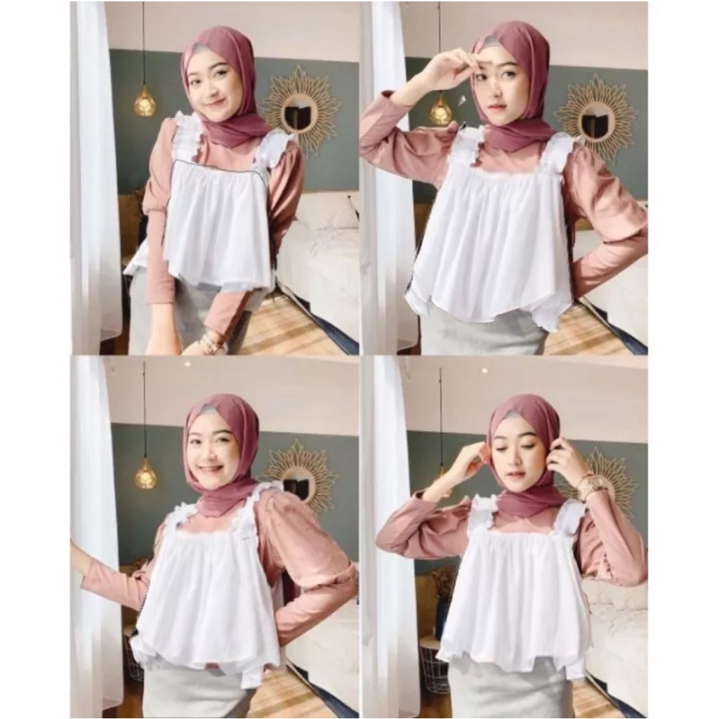 Atasan wanita tank top luaran 855