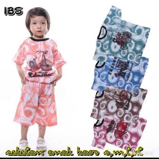 SETELAN KAOS ANAK KATUN ADEM TERMURAH