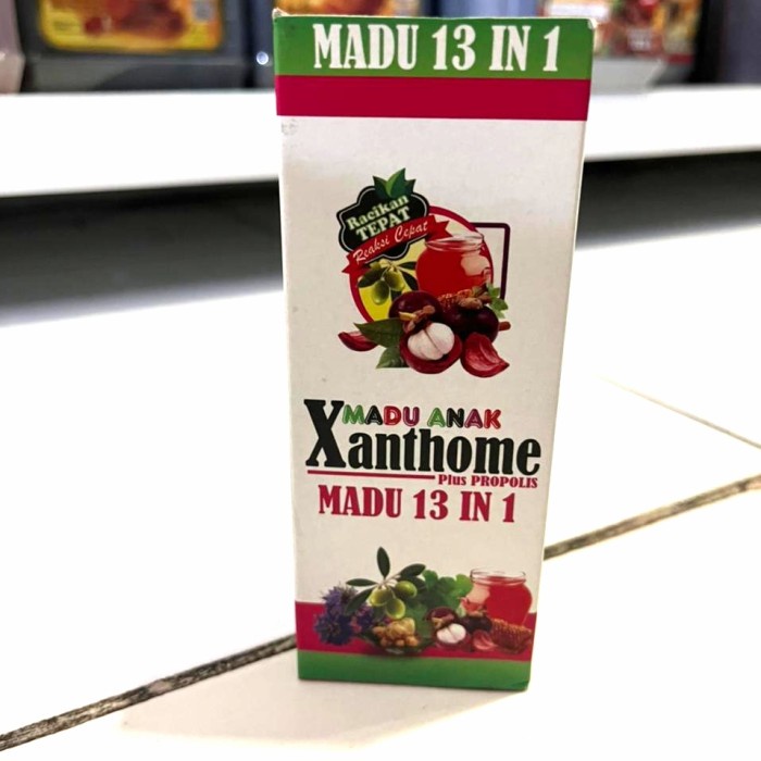 

Madu anak Xanthome plus propolis 150gr 13 in 1 | Madu Anak | Madu Propolis