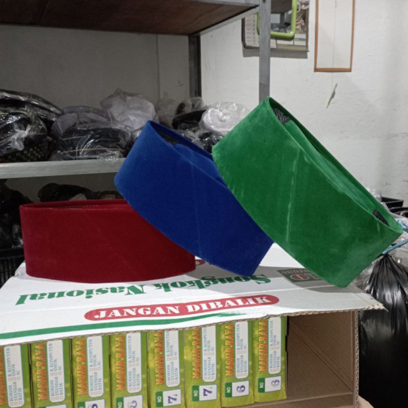 PECI BETAWI SI PITUNG SONGKOK MERAH KOPIAH AC DEWASA BAGUS BERKELAS