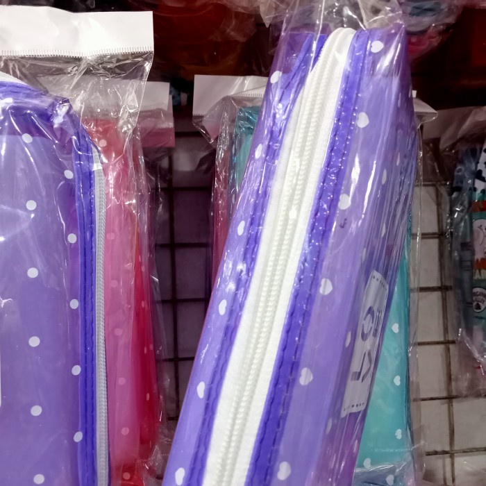 

Kusus Hari Ini Kotak Pensil Sleting Transparan Sale!!!