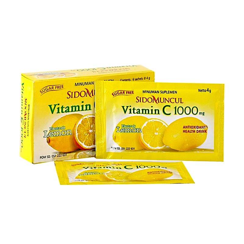 Jual VITAMIN C 1000mg LEMON SIDOMUNCUL Shopee Indonesia