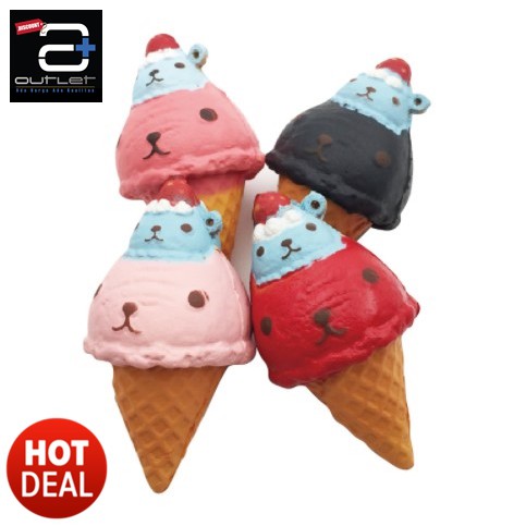 Squishy Ice Cream Cone Squishy Kapibarasan Squishy Licensed Murah