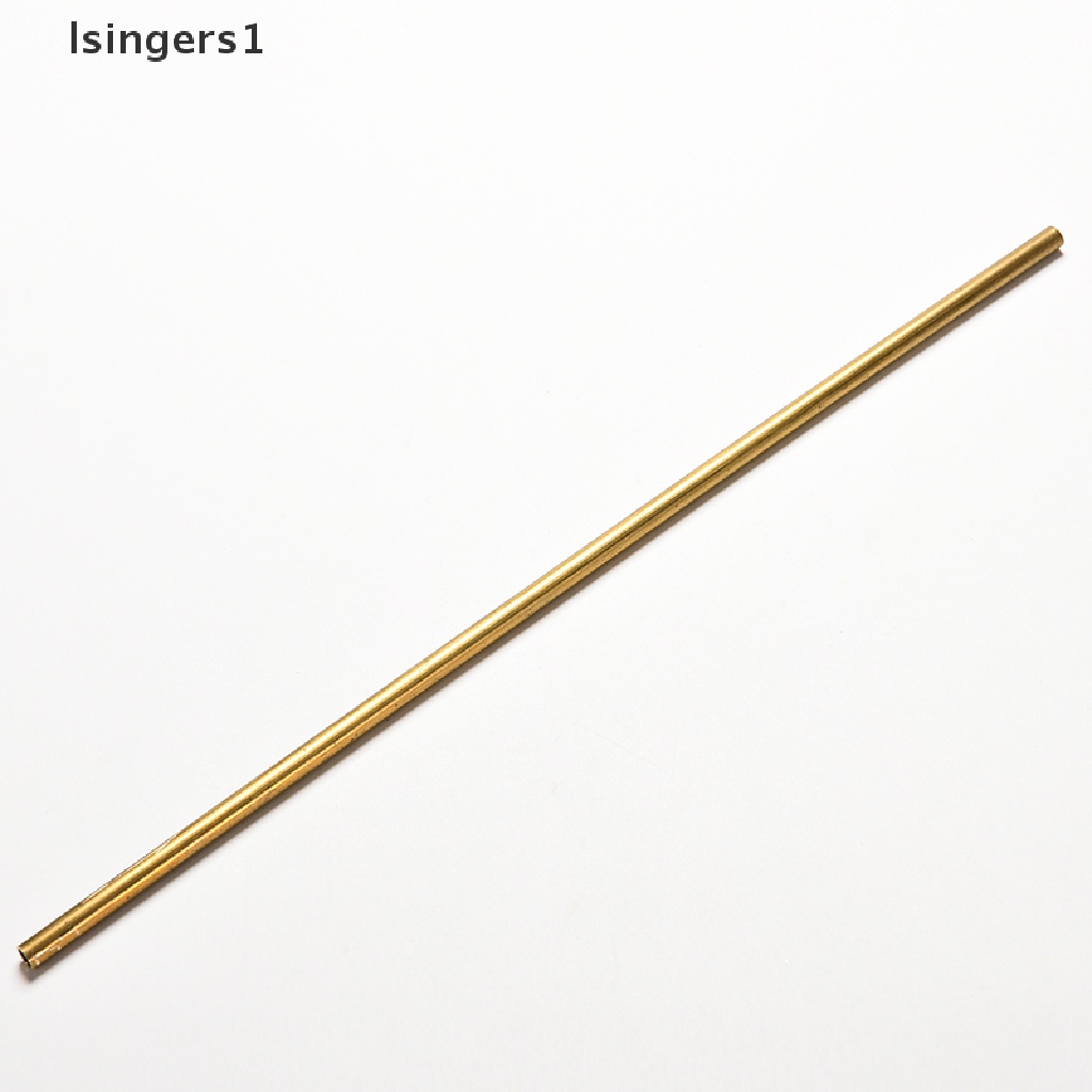 (lsingers1) Tabung Pipa Bahan Kuningan Diameter Dalam 2mm / 3mm / 4mm / 5mm / Panjang 300mm / 0.5mm