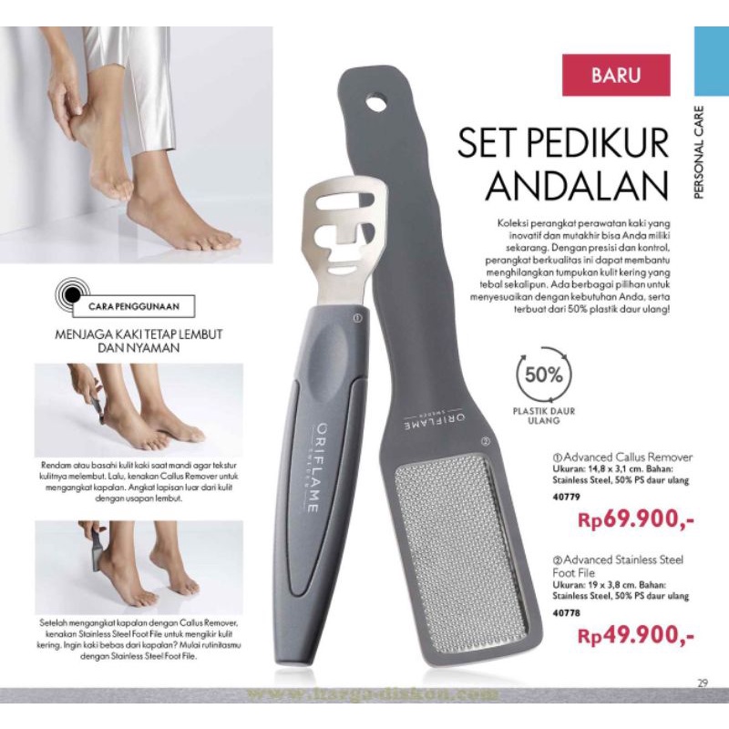 Feet Up Advanced Callus Remover/ Feet Up Advanced Stainless Steel Foot File