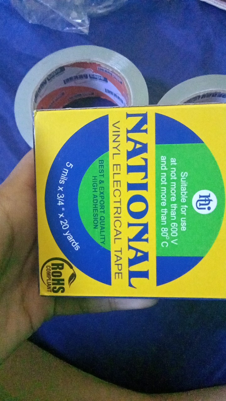 National Isolasi Lakban Kabel Listrik