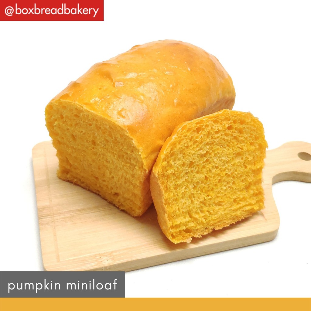 

Roti Labu Pumpkin - BoxBread Miniloaf