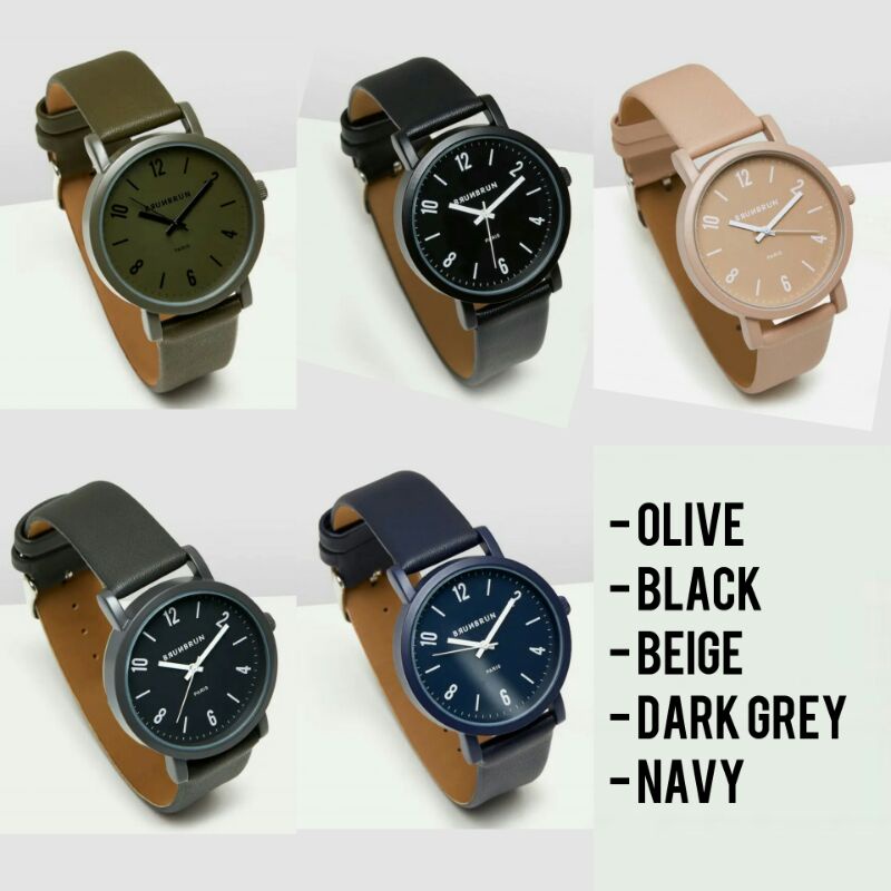 JAM NATHAN UNISEX BRUNBRUN PARIS ORIGINAL - NAVY OLIVE DARK GREY BEIGE BLACK