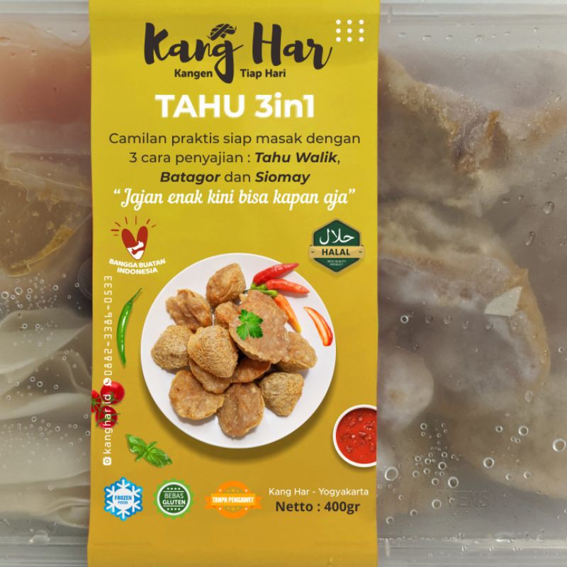 

Tahu 3in1 Keju