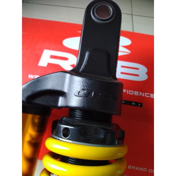 SOK SHOCK SOKBREKER SHOCKBREAKER TABUNG NON CLICK REBOUND STEL SETEL RCB RACING BOY KUNING YELLOW 33