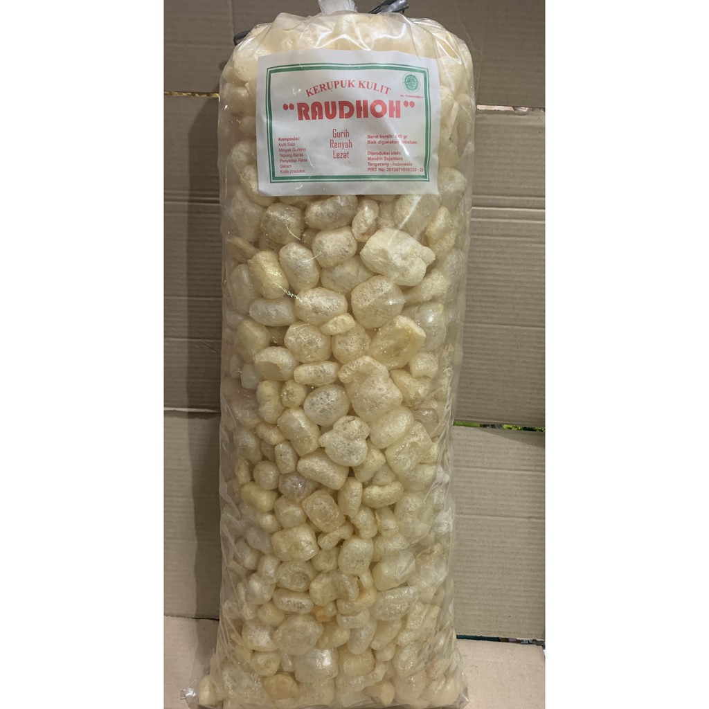 

Kerupuk Kulit 900 gr