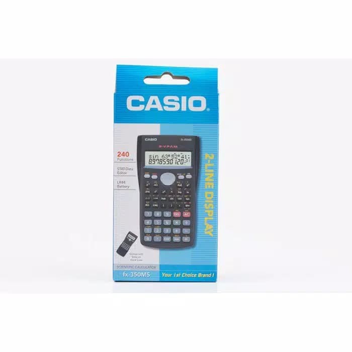 

ORIGINAL Casio Scientific Calculator FX-350 MS Kalkulator Ilmiah 350 MS