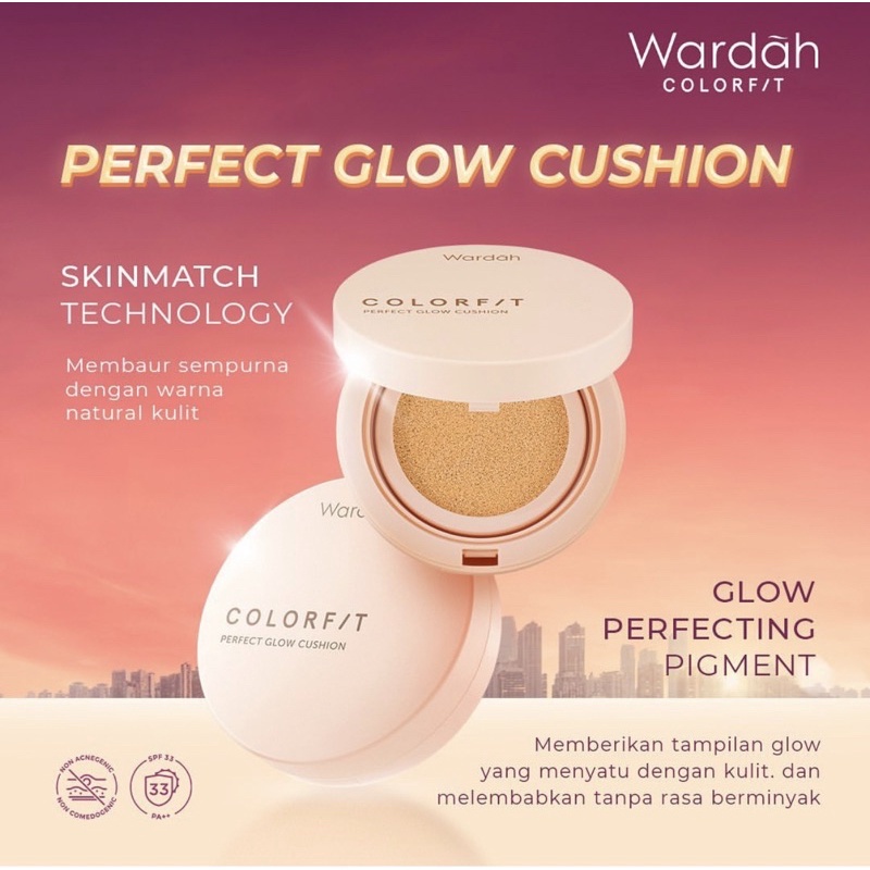 [REFILL] Wardah Colorfit Perfect Glow Cushion